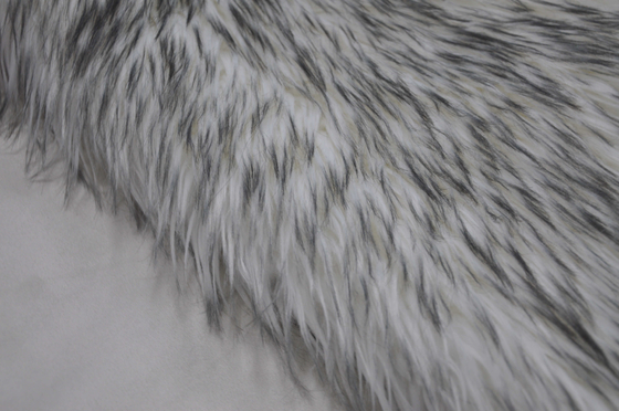 Long Hair Fur Fabric Jacquard  100%AC or mixed with mAC