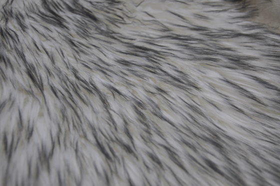 Long Hair Fur Fabric Jacquard  100%AC or mixed with mAC