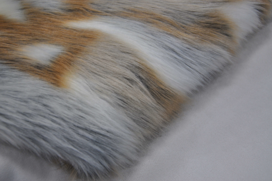 Jacquard Arctic Fox Faux Fur Fabric ，Make your home an ideal place to relax