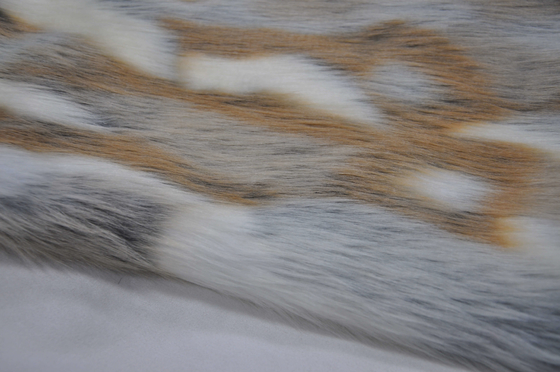 Jacquard Arctic Fox Faux Fur Fabric ，Make your home an ideal place to relax