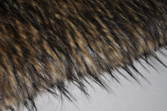 Solid Faux Long Hair  Fur Fabric 150cm Fox Fur，100%AC or mixed with mAC