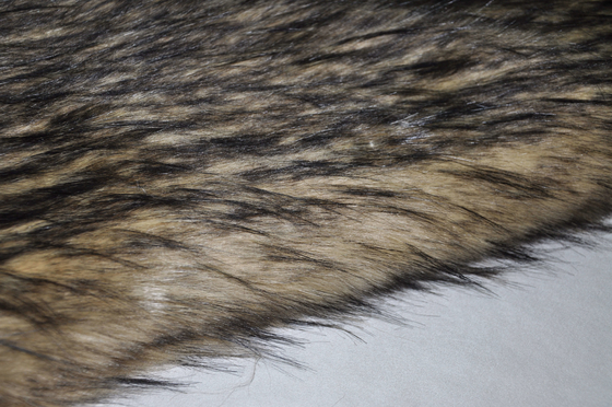 Solid Faux Long Hair  Fur Fabric 150cm Fox Fur，100%AC or mixed with mAC