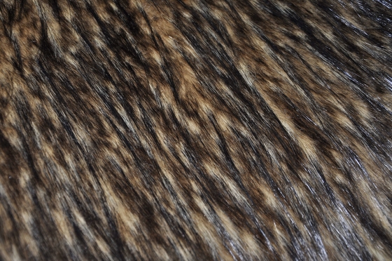 Solid Faux Long Hair  Fur Fabric 150cm Fox Fur，100%AC or mixed with mAC