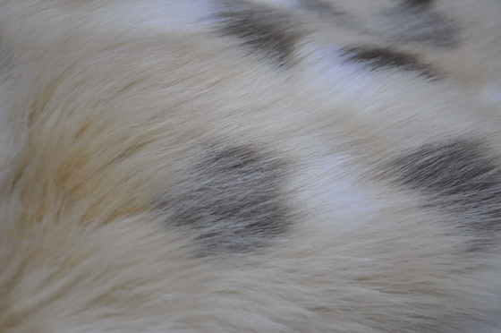 Mixed Jacquard Faux Fox Fur Fabric , 150cm Long Hair Fake Fur，Create unique home decor and curtain designs