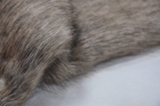 Brown  Long Hair Fur Fabric 150cm Fox Faux，Quality guaranteed, bring you the ultimate luxury experience