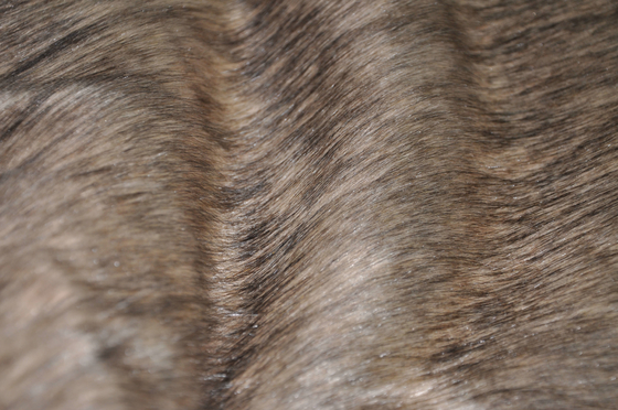 Brown  Long Hair Fur Fabric 150cm Fox Faux，Quality guaranteed, bring you the ultimate luxury experience