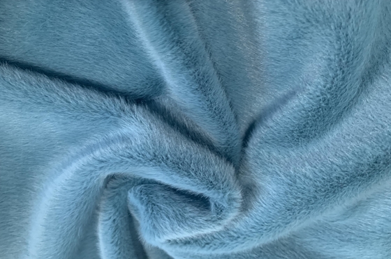 Faux Fur Imitated Rabbit Fur Solid Pattern Negotiable Weight