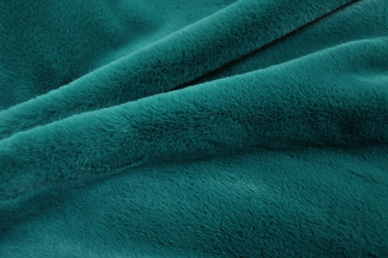 Soft &amp; Plush Faux Rabbit Fur Fabric Luxurious Feel &amp; Appearance