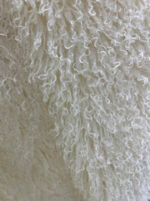 White Persian Wool Curly And Unique High End Clothing Selection