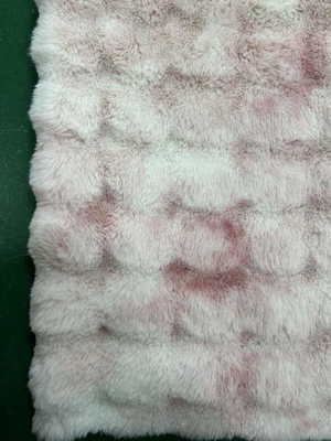 Pink White Imitation Rabbit Hair Furniture Decoration Available