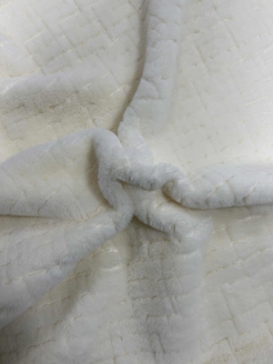 Artificial QR Code Rabbit Hair 100% Polyester 150cm CW Or Adjustable