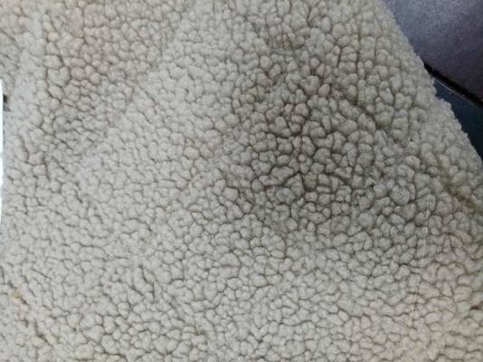 Jacquard Pattern 100% Polyester Faux Sherpa Fabric 150cm CW Or Adjustable Width
