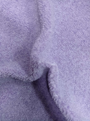 Purple Warp Knitted Fabric Is Soft And Comfortable 550gsm
