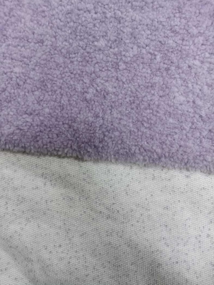 Purple Warp Knitted Fabric Is Soft And Comfortable 550gsm