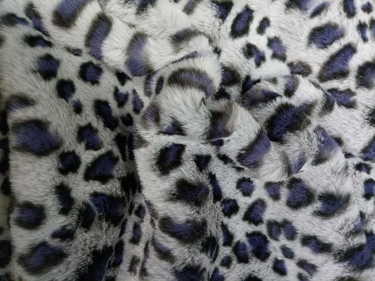 Luxurious Leopard Print 100% Polyester Fabric For Unique Fashion