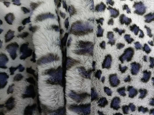 Luxurious Leopard Print 100% Polyester Fabric For Unique Fashion