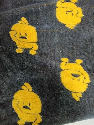 Double sided comfortable cotton velvet is soft and comfortable