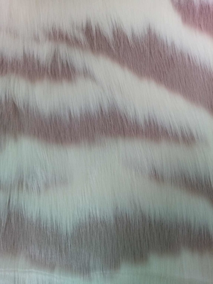 pink white 150cm Long Hair Faux Fur，Create warm and luxurious winter fashion